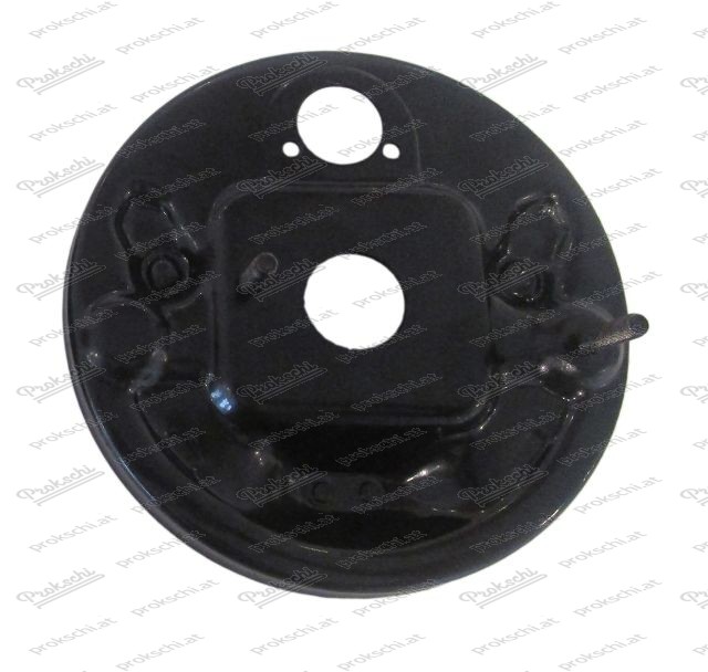 Front left brake carrier plate Fiat 500 N / D / F / L / R / Fiat 126 first series - bolt circle 190 mm