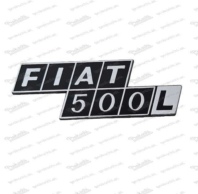 Rear emblem / lettering Fiat 500 L (plastic)