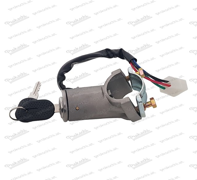Ignition lock with steering wheel lock, Fiat 126 / 126P (NOT for 126BIS)