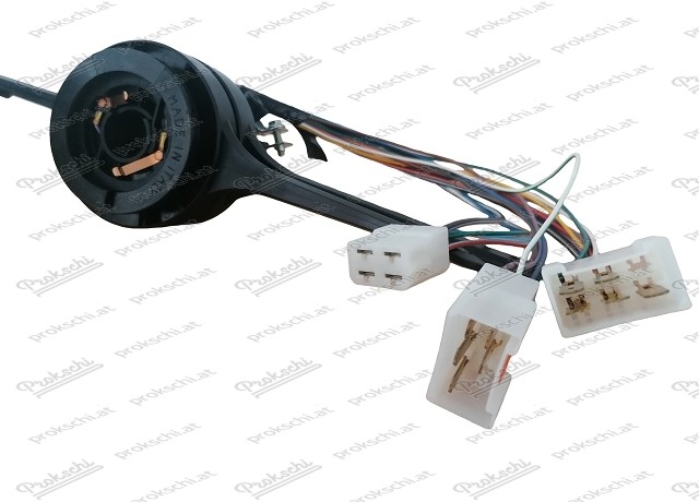 Steering column switch Fiat 126p up to 1984 (3 plugs)