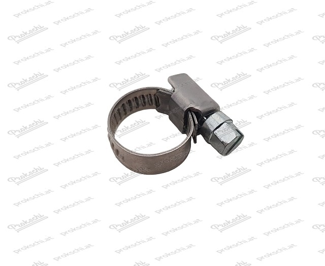 Hose clamp for oil breather