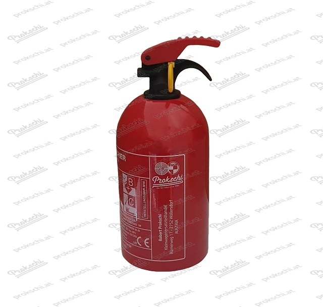 Car fire extinguisher 1KG powder / BC including bracket