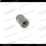 Valve cap aluminum for tire tube valve - color silver