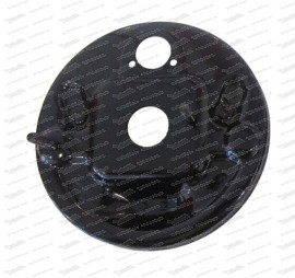 Brake carrier plate, front right Fiat 500 N / D / F / L / R / Fiat 126 first series - bolt circle 190 mm