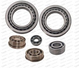 Gearbox bearing set Fiat 500 / 126, 6 pieces