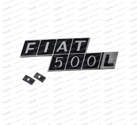 Rear emblem / lettering Fiat 500 L (metal)
