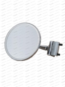 Clamp mirror 120 mm round, long arm