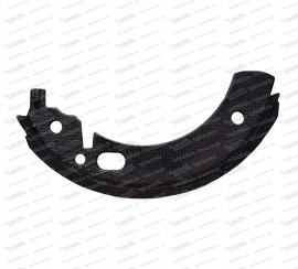 Brake shoe in exchange for Puch 500 / 650 / 700 - oversize - 5 mm pad thickness
