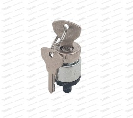 Ignition lock for Fiat 500 F/L and Puch 500 from the end of 1968, round plug - with 2 keys