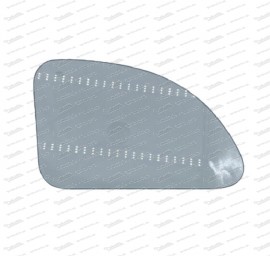 Side window pane right rear Fiat 500 and Puch 500 / 650