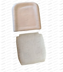 Set of seat cushions for the front seat Fiat 500/126
