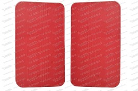 Set of door panels, red Fiat 500 R 