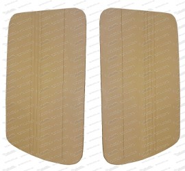 Set of door panels Fiat 500 D, beige