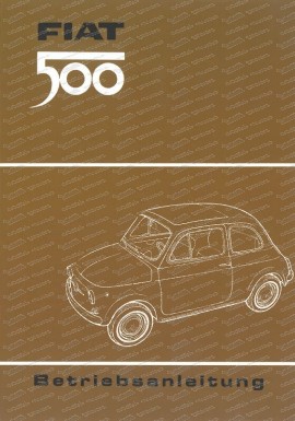 Owner's manual, Fiat 500, 500 L