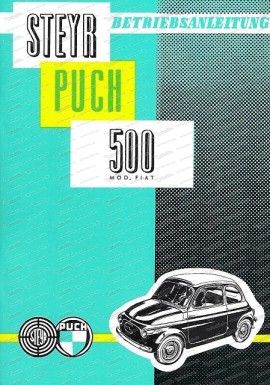 Operating Manual Puch 500 (Old Model) (German)