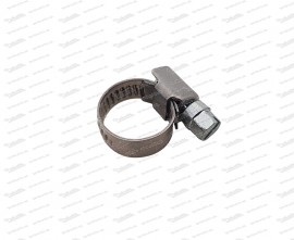 Hose clamp for oil breather