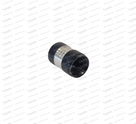 Valve cap aluminum for tire tube valve - color black