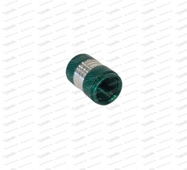 Valve cap aluminum for tire tube valve - color green