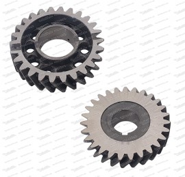 pair of gears 26/27 (i = 0.96) 4th gear