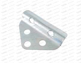 Clamping plate for locking wedge for suicide doors