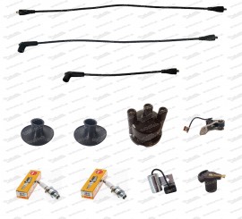Electrical maintenance kit Steyr Puch 500 and Puch 500 S aluminum distributor