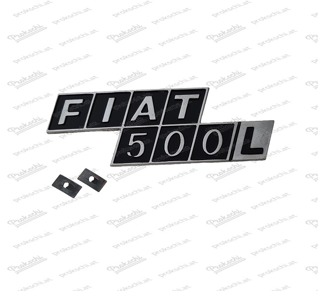 Heckemblem / Schriftzug Fiat 500 L (Metall)