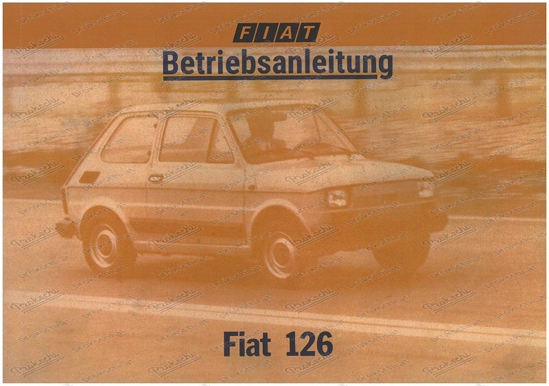 Betriebsanleitung, Fiat 126p 4