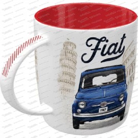Fiat 500 – Enjoy the good times – Kaffeetasse