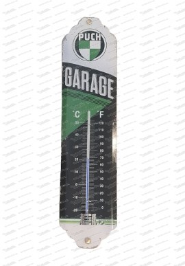 Puch Garage Thermometer aus Metall