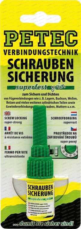 Schraubensicherung - superfest - 5 g Flasche SB-Karte
