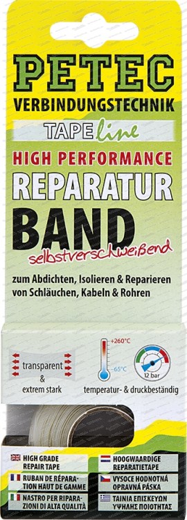 Reparaturband selbstverschweißend - 3 m x 25 mm x 0,5 mm SB-Karte