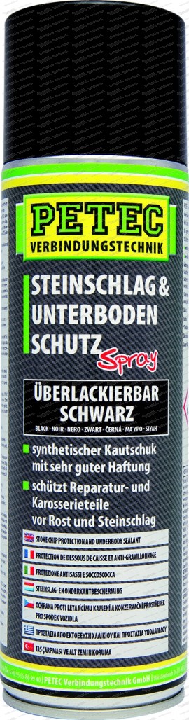 Protezione antisassi e sottoscocca - nero - Spray da 500 ml