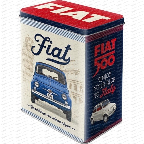 Fiat 500 - tachimetro - portachiavi tondo