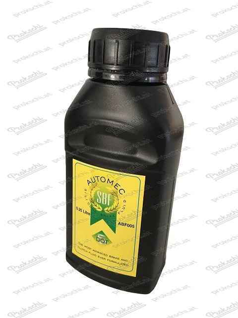 Liquide de frein silicone DOT5 - Bidon de 0,25 litre - maintenance